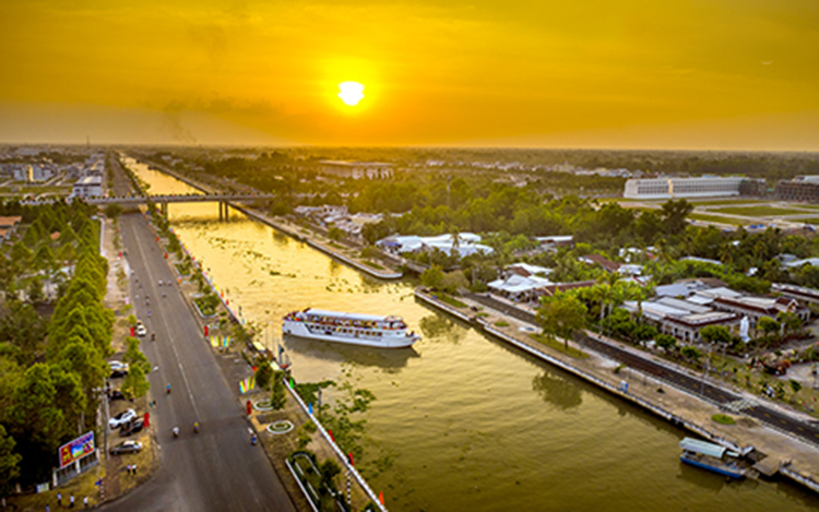 Du lịch Hậu Giang bằng đường sông