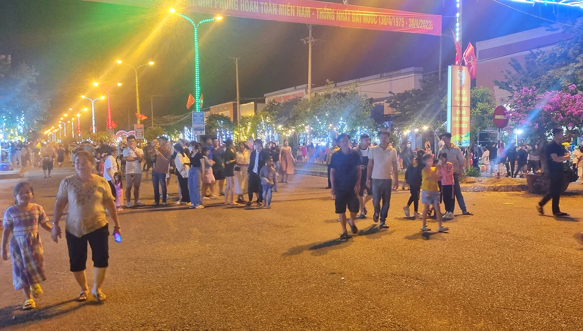 Quảng Trị: Duy trì và phát triển tuyến phố đi bộ ở thị trấn Lao Bảo