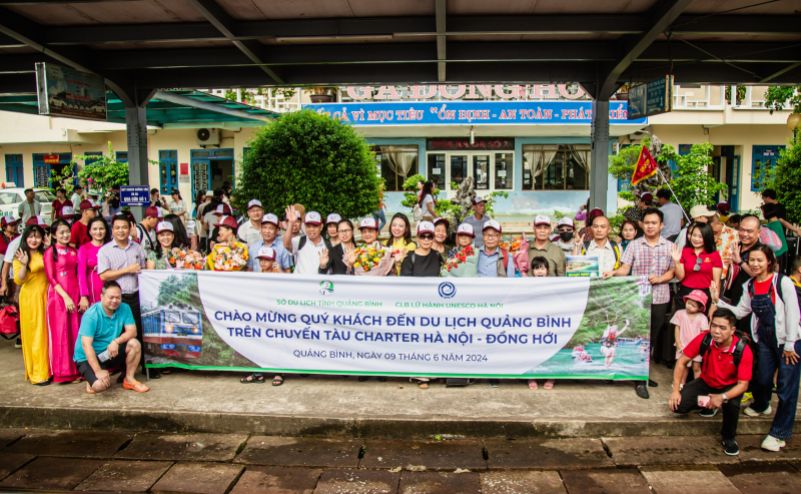 Quảng Bình thu hút khách du lịch bằng tàu hỏa