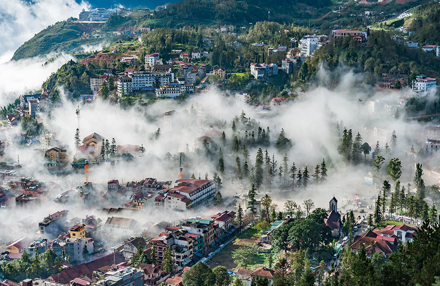 Condé Nast Traveller gọi tên Sa Pa trong bảng xếp hạng những thị trấn đẹp nhất hành tinh