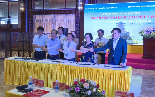 Hà Nam phát động chương trình “Người Việt Nam đi du lịch Việt Nam”