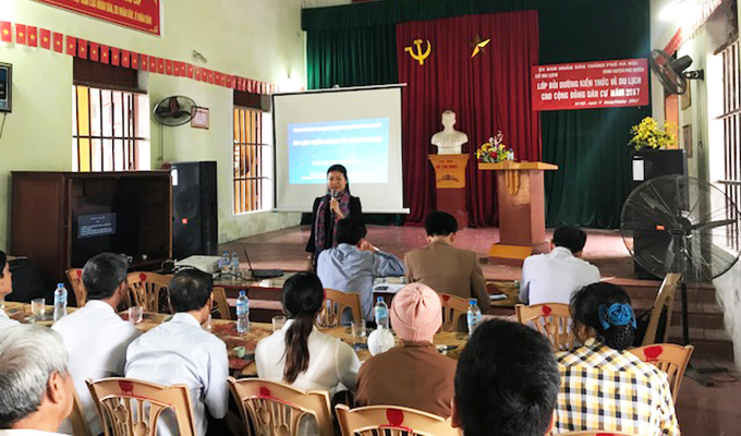 Hà Nội nâng cao kiến thức về du lịch cộng đồng dân cư