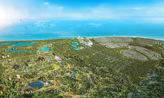 Bà Rịa - Vũng Tàu sắp có khu du lịch kiểu mẫu Safari Hồ Tràm