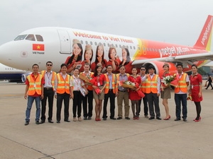 VietJetAir mở đường bay thẳng TP Hồ Chí Minh-Vinh