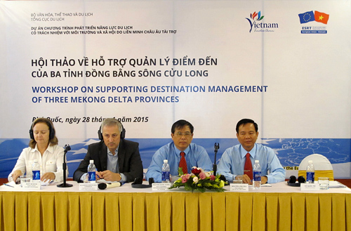 Hội thảo hợp tác quản lý điểm đến của ba tỉnh Đồng bằng Sông Cửu Long
