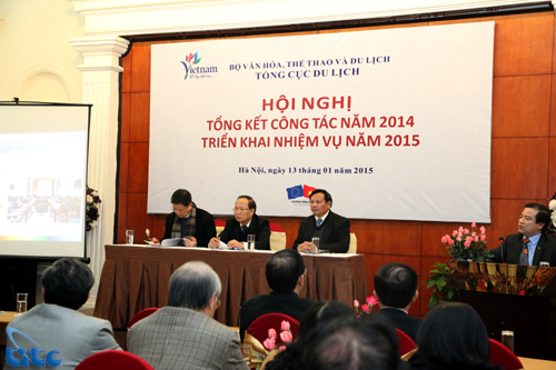 Tổng cục Du lịch tổ chức hội nghị tổng kết công tác năm 2014